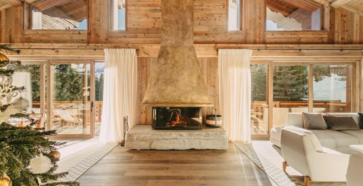 Chalet for rent in Bellecôte, Courchevel 1850 with 530 sqm