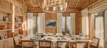 Chalet for rent in Bellecôte, Courchevel 1850 with 530 sqm