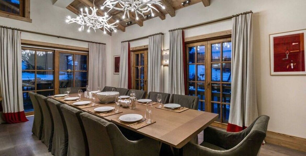 Chalet for rent in Plantret, Courchevel 1850 with 518 sqm