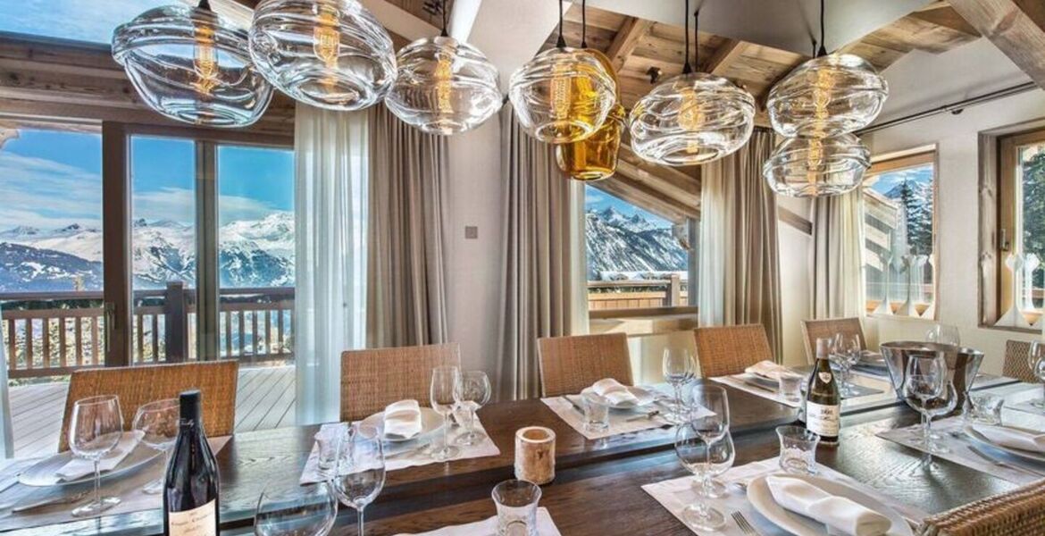 Chalet for rent in Plantret, Courchevel with 890 sqm 