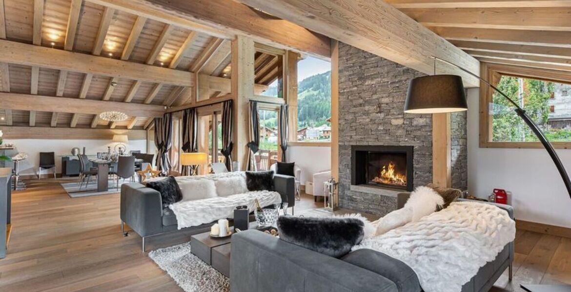 Un magnífico chalet situado a pocos pasos de Courchevel 1300