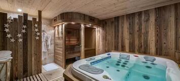 COURCHEVEL VILLAGE 1550 Chalet for rent with 148 sqm 