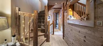 COURCHEVEL VILLAGE 1550 Chalet for rent with 148 sqm 