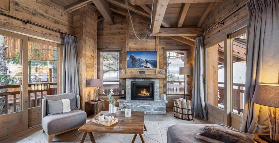 COURCHEVEL VILLAGE 1550 Chalet for rent with 148 sqm 