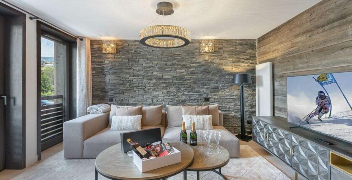 Chalet à louer à Courchevel 1550 Village avec 150 m²