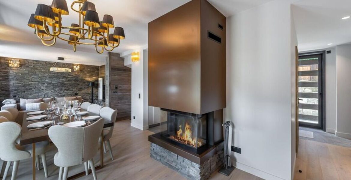 Chalet for rent in Courchevel 1550 Village with 150 sqm 