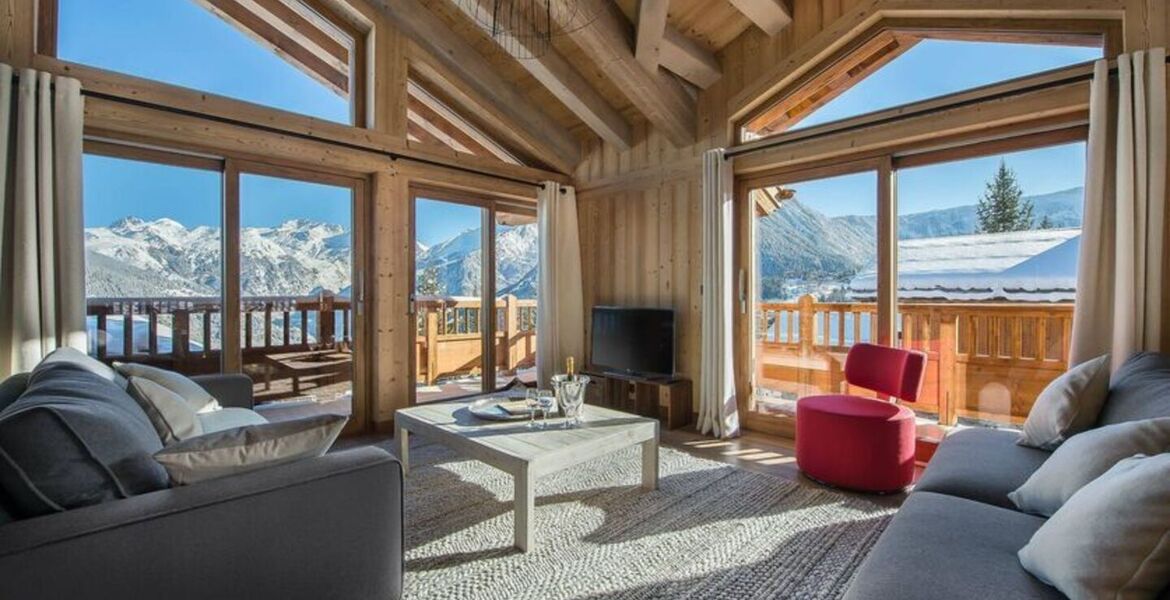 Chalet à louer à Courchevel 1550 Village avec 200 m²