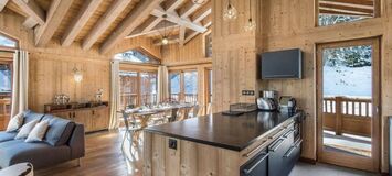 Chalet à louer à Courchevel 1550 Village avec 200 m²