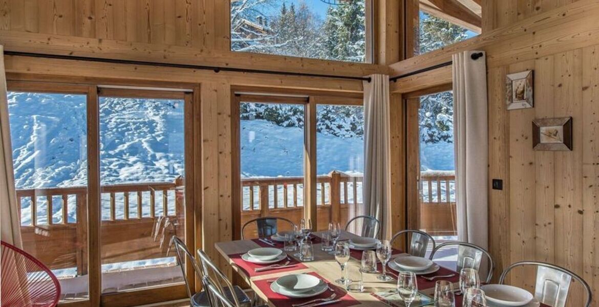 Chalet à louer à Courchevel 1550 Village avec 200 m²