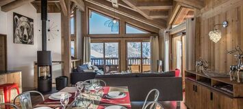 Chalet for rent in Courchevel 1550 Village with 200 sqm