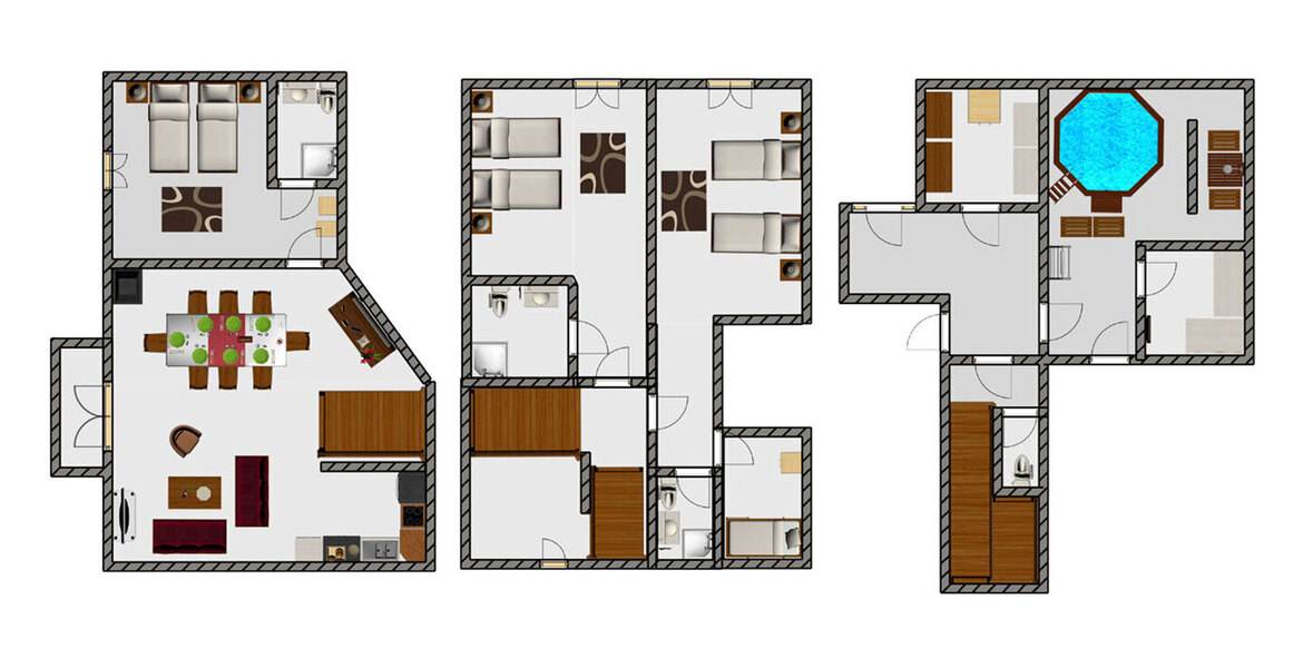 LOCATION APPARTEMENT COURCHEVEL 1650 LA BELVÉDÈRE AVEC 95 M²