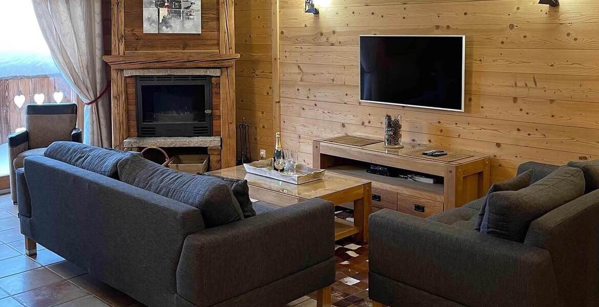 Bel appartement dans un chalet à Courchevel 1650 à louer