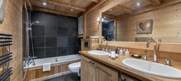 Chalet for rent in Courchevel 1550 Village with 5 bedrooms