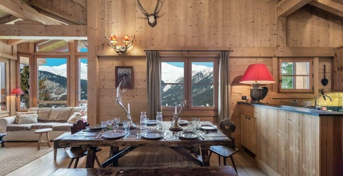 Chalet for rent in Courchevel 1550 Village with 5 bedrooms