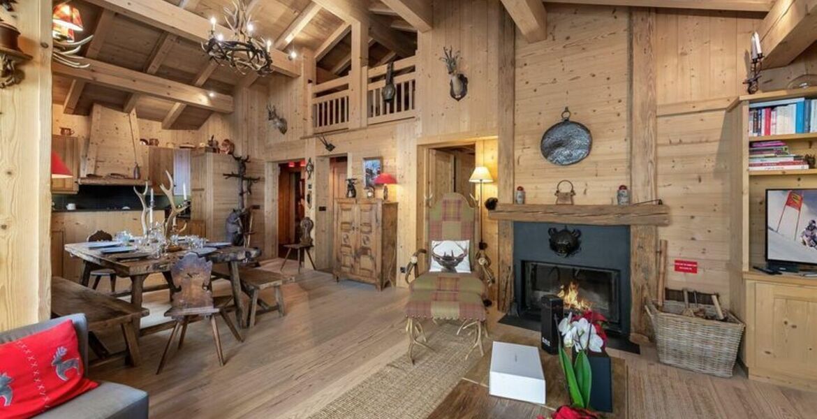 Chalet for rent in Courchevel 1550 Village with 5 bedrooms