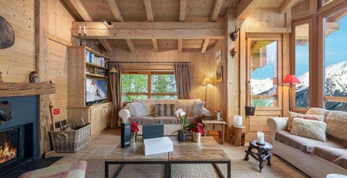 Chalet for rent in Courchevel 1550 Village with 5 bedrooms