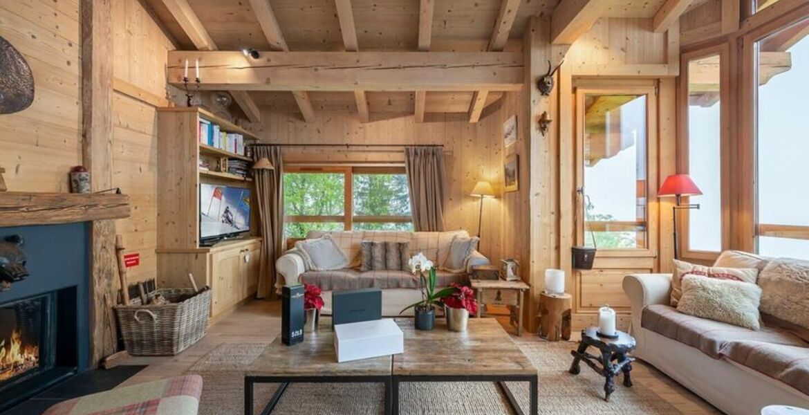 Chalet for rent in Courchevel 1550 Village with 5 bedrooms