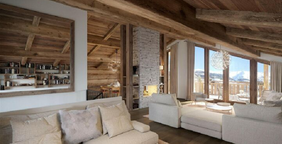 Chalet for rent in Courchevel 1300 with 320 sqm and 5 beds