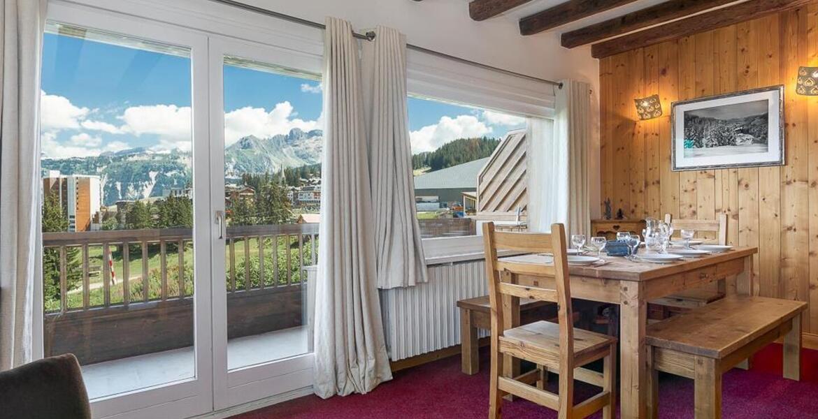 Apartment á location à Courchevel 1850 avec 70 m2 et 4 chamb