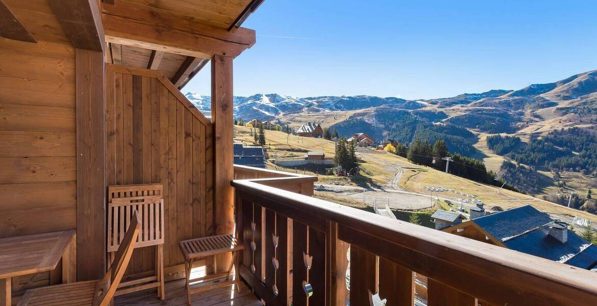 L'appartement ski-in/ski-out à Méribel à louer avec 120sqm 