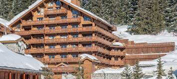 L'appartement ski-in/ski-out à Méribel à louer avec 120sqm 