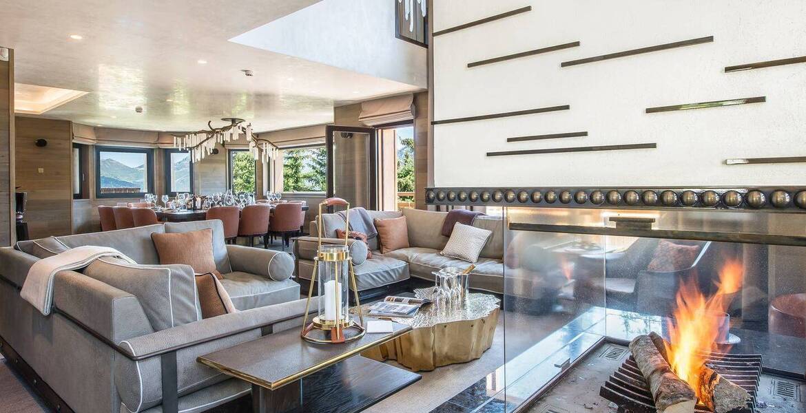 Luxury chalet for rent in Courchevel 1850 with 687 sqm 