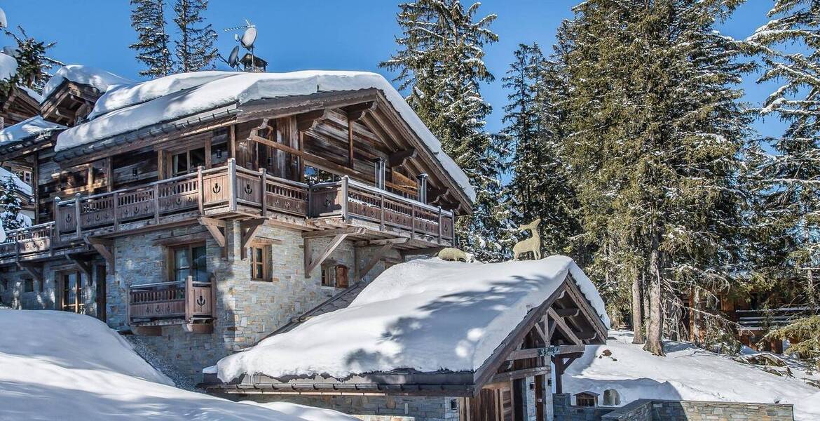 Iconic chalet for rent in Courchevel 1850 Cospillot with 709