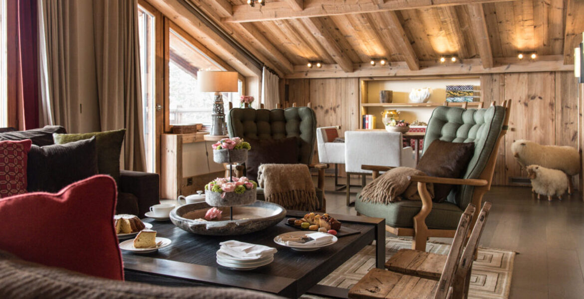 Chalet for rent in Plantret, Courchevel 1850 with 518 sqm