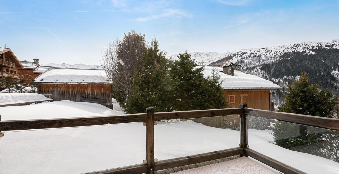 This charming fully equipped chalet is close to Meribel 