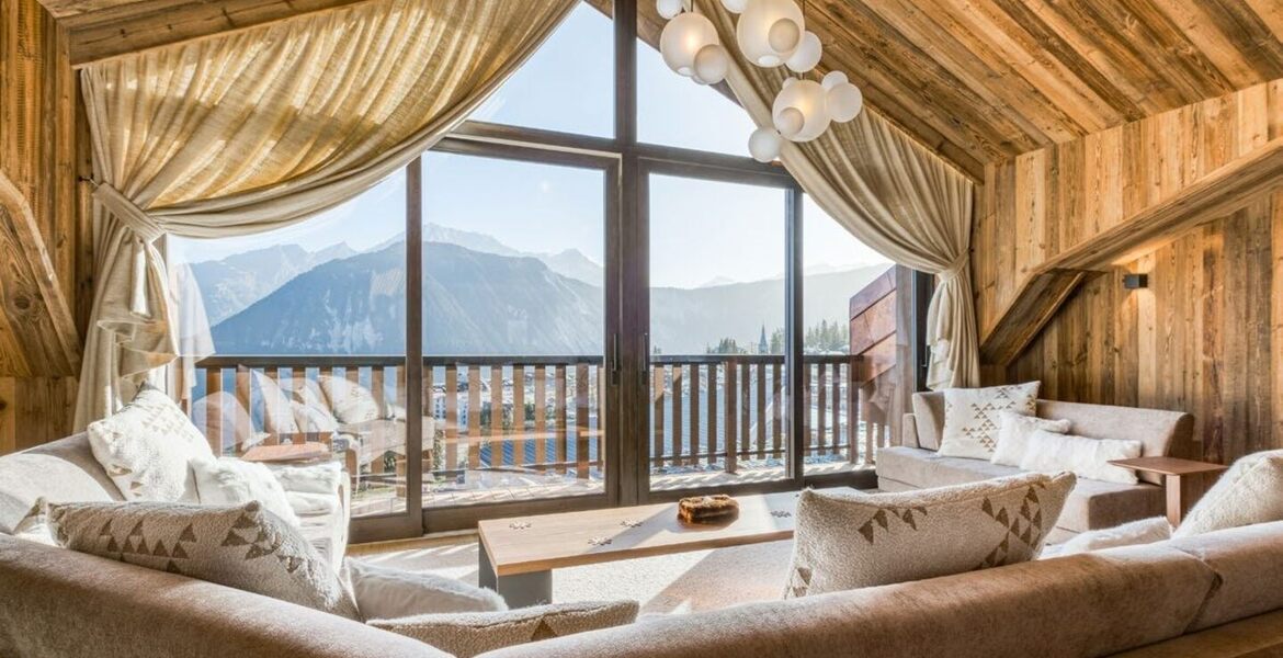 Luxury Ski-in/Ski-out Penthouse Chalet in Courchevel 1850