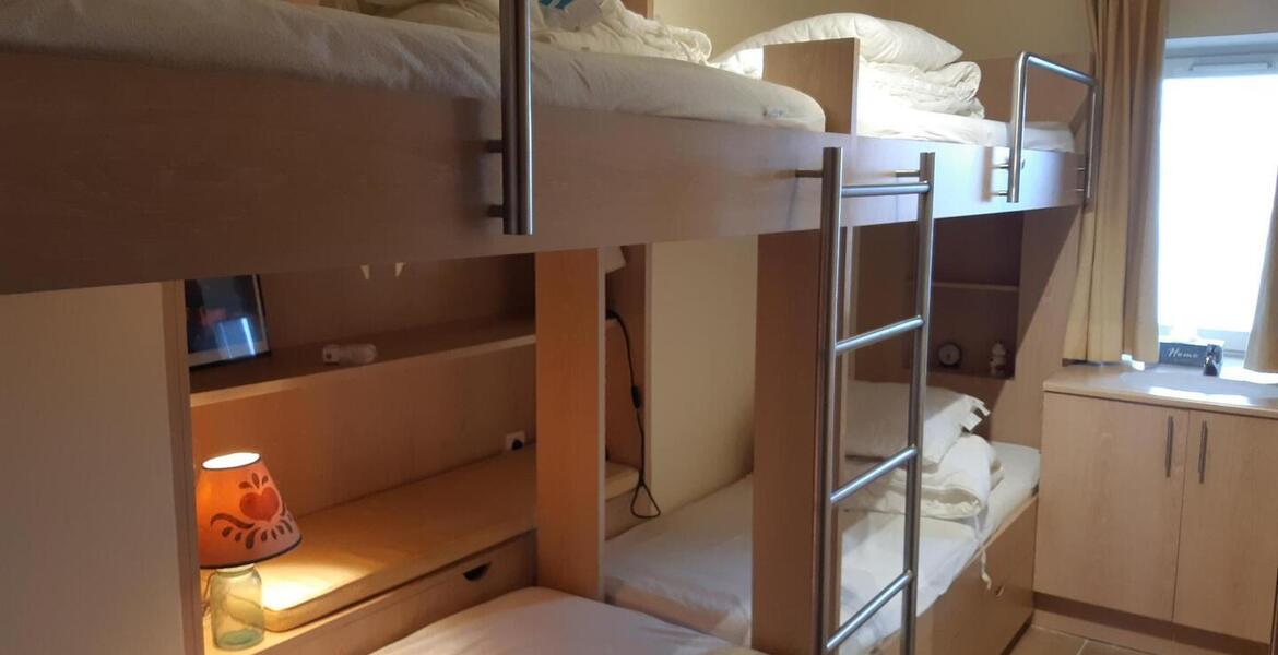 Apartamento de 2 dormitorios de 75 m2 para 6 personas