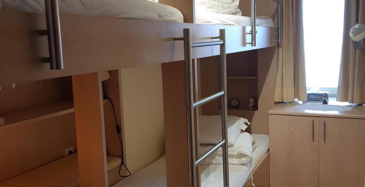 Appartement de 2 chambres de 75 m2 pour 6 personnes, au 3ème