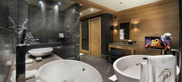 THE CHALET IN COURCHEVEL 1850, BELLECÔTE  WITH 1672 SQM