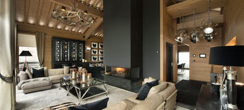 LE CHALET À COURCHEVEL 1850, BELLECÔTE AVEC 1672 M²