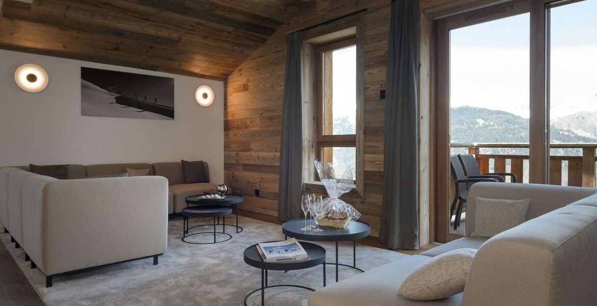Very nice view for this contemporary style flat, Courchevel 