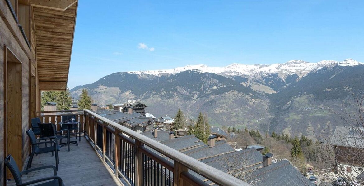 Very nice view for this contemporary style flat, Courchevel 