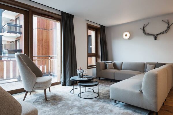 Muy bonito apartamento de estilo contemporáneo, Courchevel