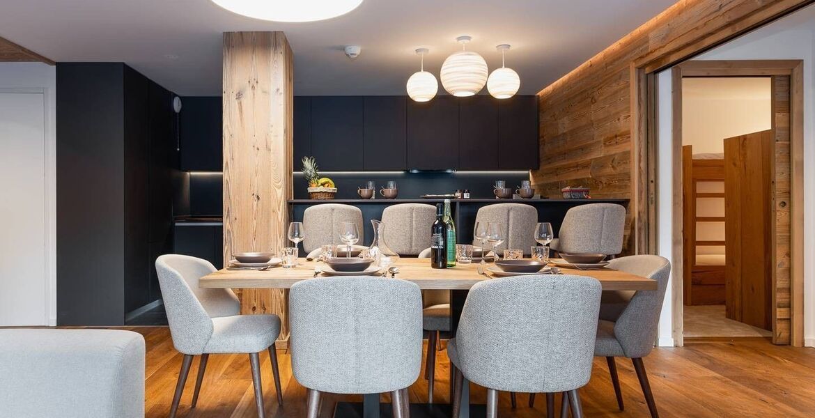 Muy bonito apartamento de estilo contemporáneo, Courchevel