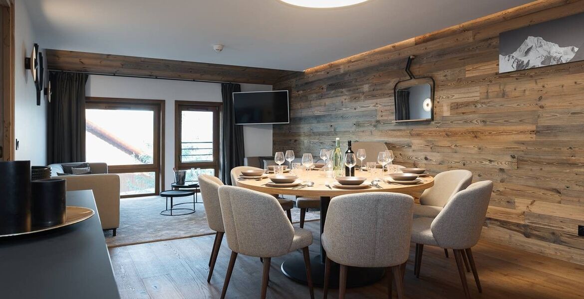 Very nice contemporary style duplex apartment in Courchevel 