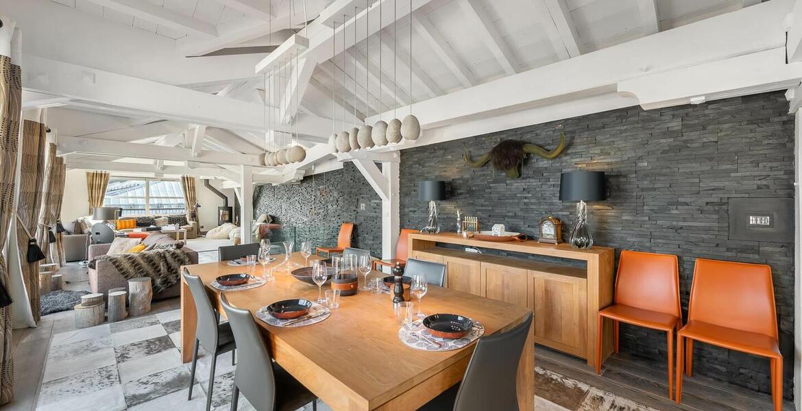 Chalet à louer à Courchevel 1300 Le Praz, de 280 m²