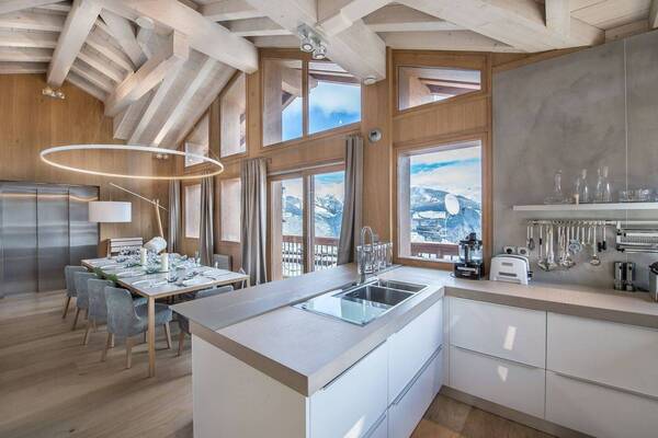 Chalet for rent in Courchevel 1550 Village with 320 sqm