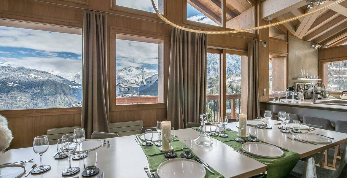 Chalet for rent in Courchevel 1550 Village with 320 sqm