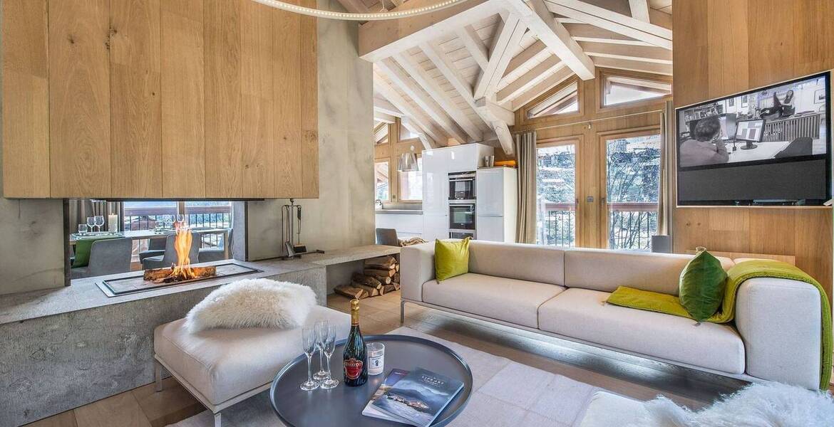 Chalet for rent in Courchevel 1550 Village with 320 sqm