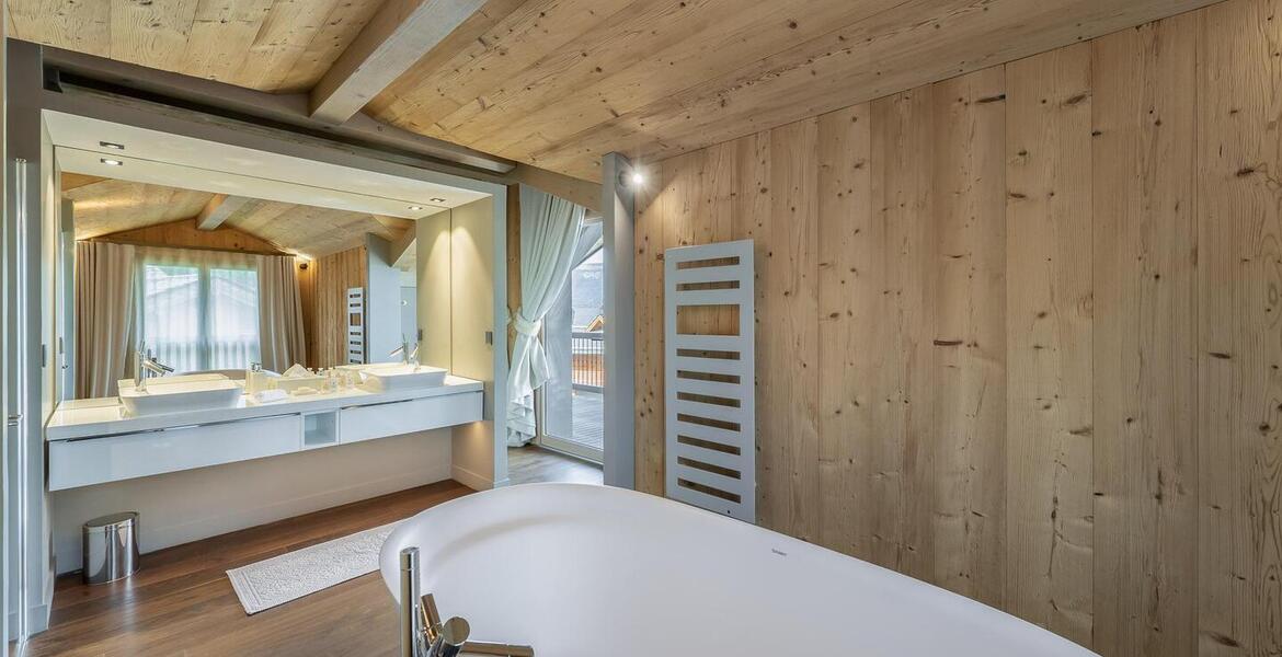 Superbe chalet familial neuf, aux lignes contemporaines