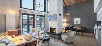 Apartment with 140sqm and 2 bedrooms for rent in Courchevel 