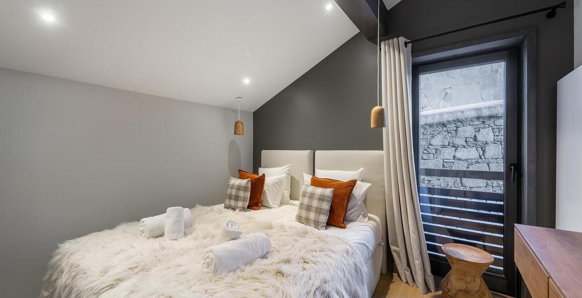 Appartement de 140m² avec 2 chambres à louer à Courchevel