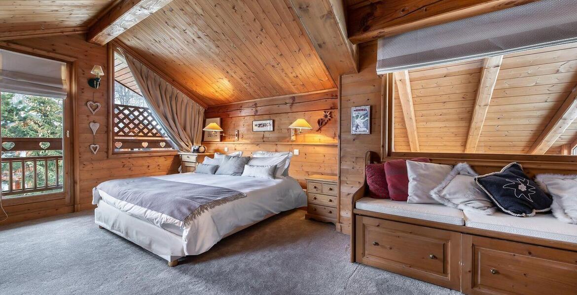 Chalet à louer à Meribel avec 320sqm et 7 chambres à coucher