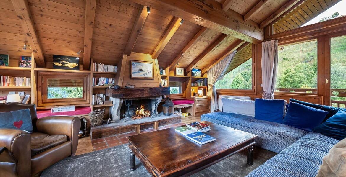 Chalet à louer à Meribel avec 320sqm et 7 chambres à coucher