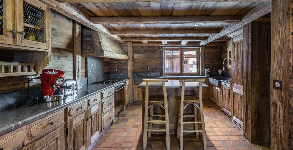 Chalet à louer à Meribel avec 236 m² et 5 chambres à coucher