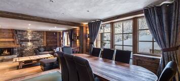 Chalet à louer à Meribel avec 236 m² et 5 chambres à coucher